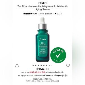 Fresh Tea Elixir Anti-Aging Serum